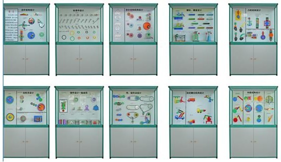 CLG-113型《机械零件设计》示教陈列柜