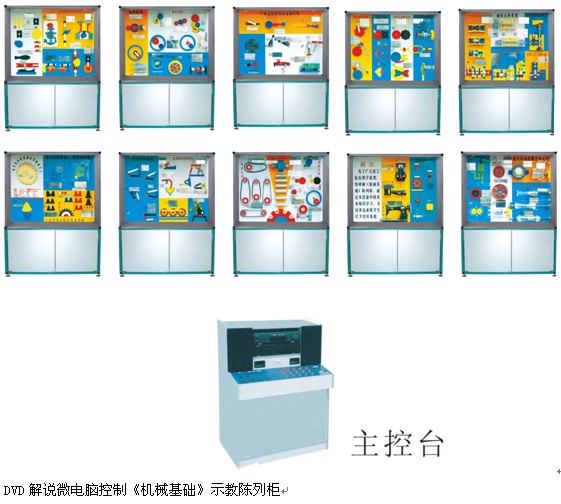 CLG-119型《机械基础》示教陈列柜