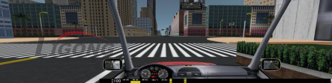 三屏汽车驾驶模拟系统软件