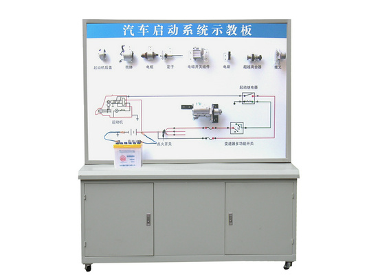 汽车起动系统示教板、汽车起动系统实训台