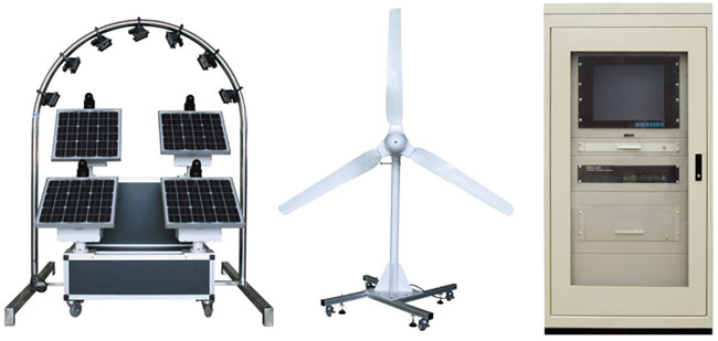 LG-GF05型 風光互補發電實驗臺/風光互補發電系統實訓裝置