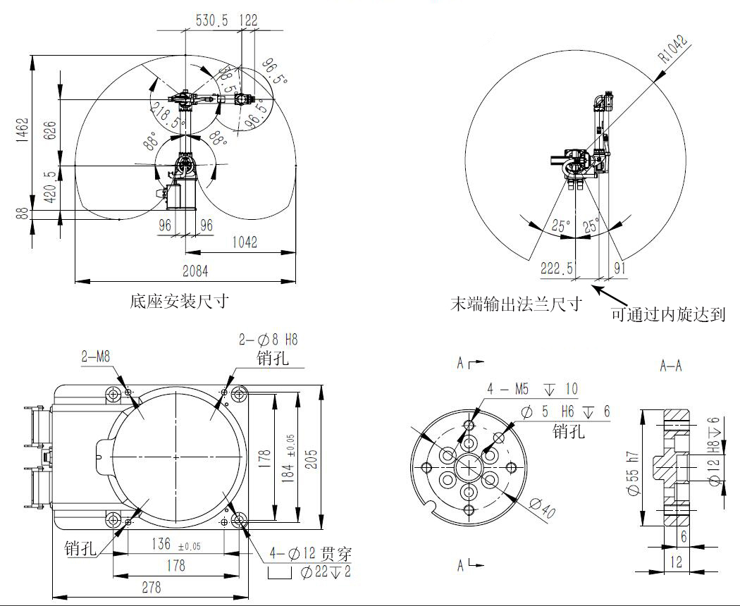 工业机器人参数图