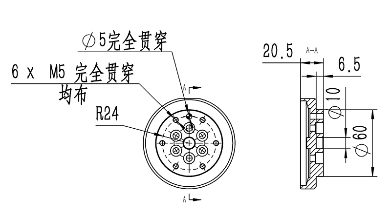 工业机器人参数图